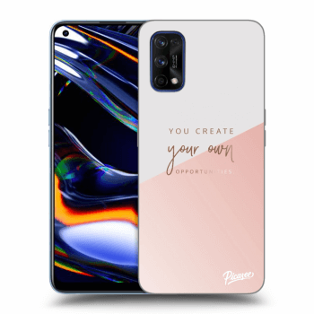 Picasee silikónový čierny obal pre Realme 7 Pro - You create your own opportunities