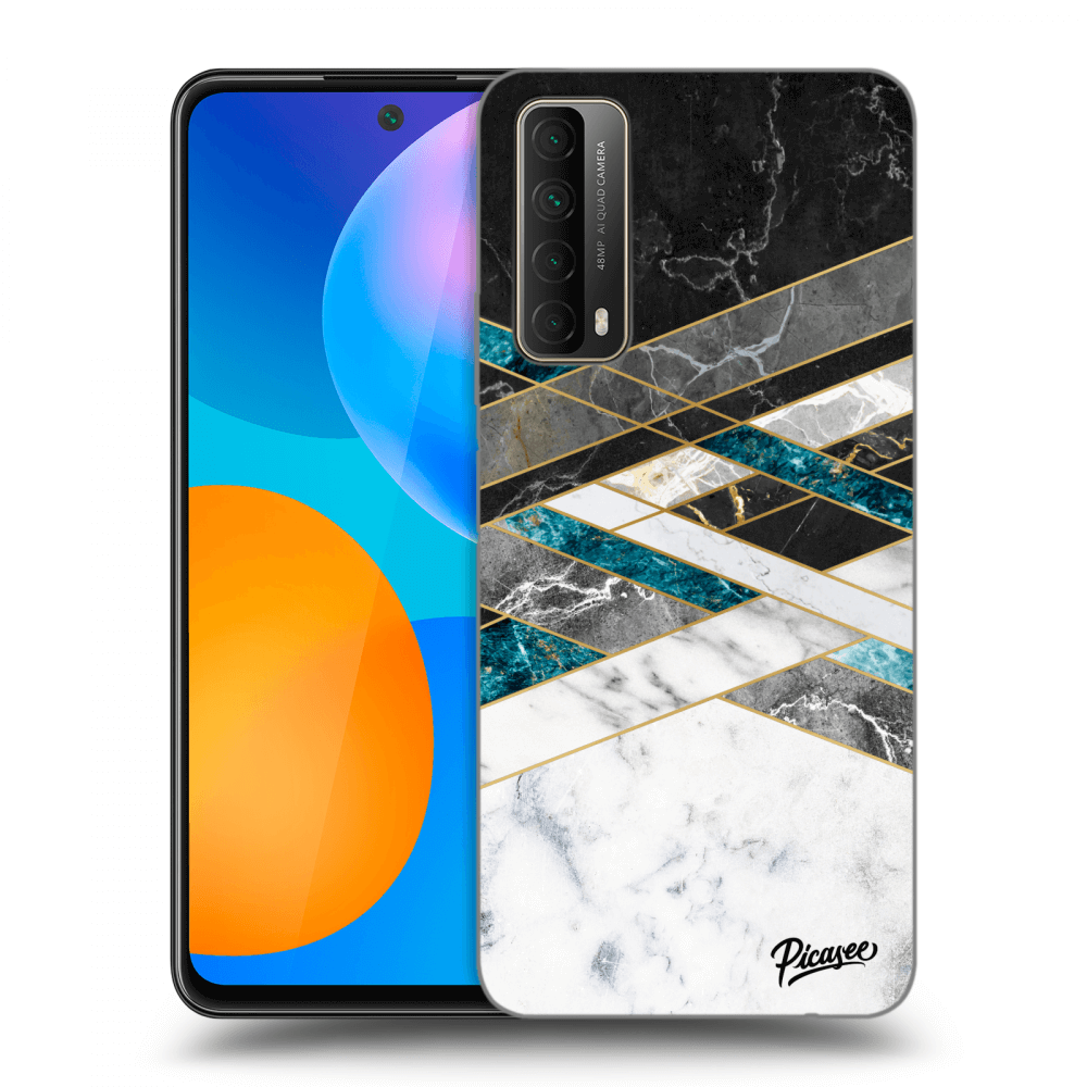 Picasee ULTIMATE CASE pro Huawei P Smart 2021 - Black & White geometry