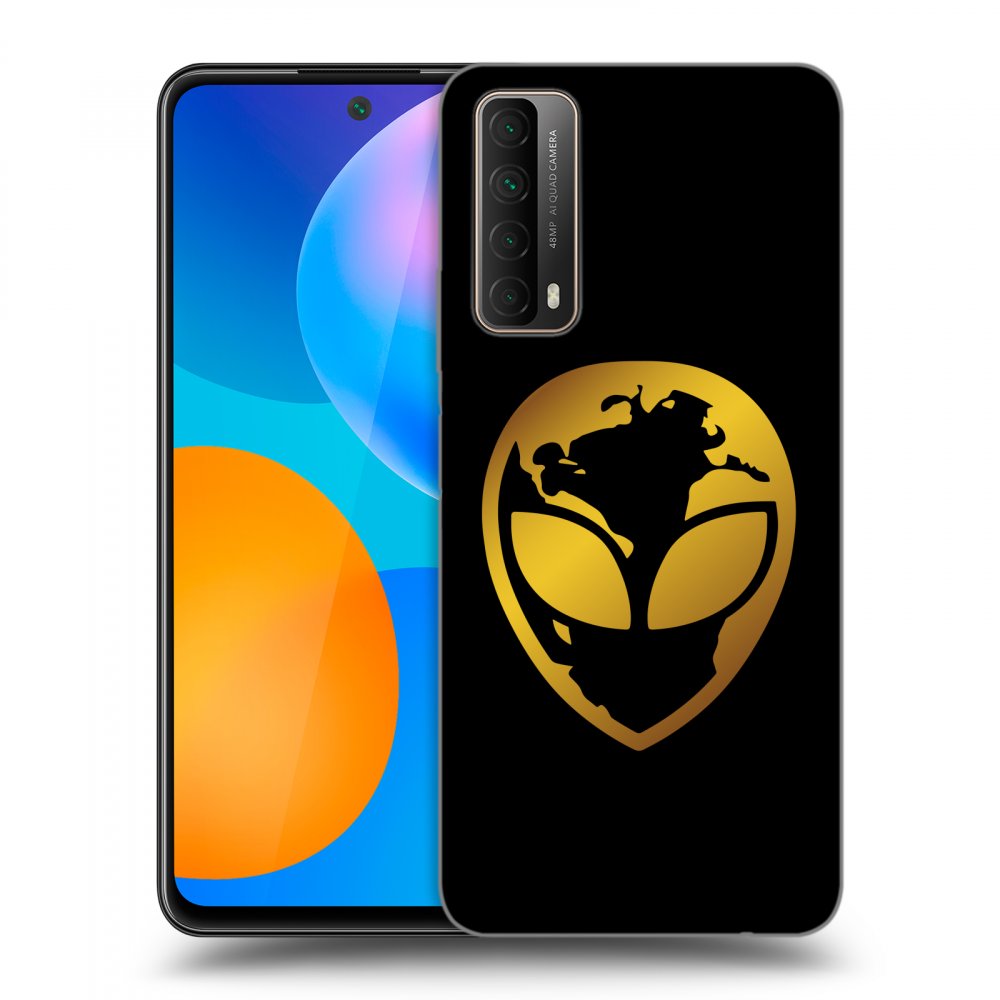 Picasee ULTIMATE CASE pro Huawei P Smart 2021 - EARTH - Gold Alien 3.0