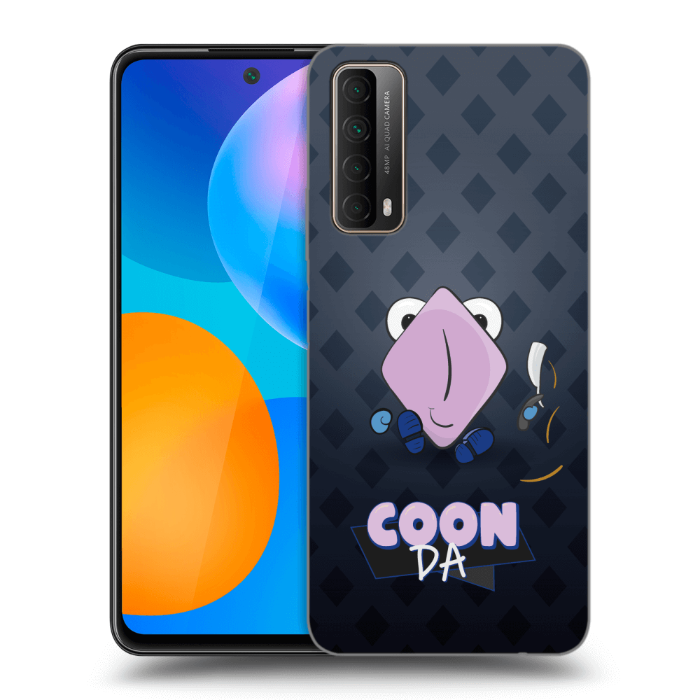 Picasee silikónový čierny obal pre Huawei P Smart 2021 - COONDA holátko - tmavá