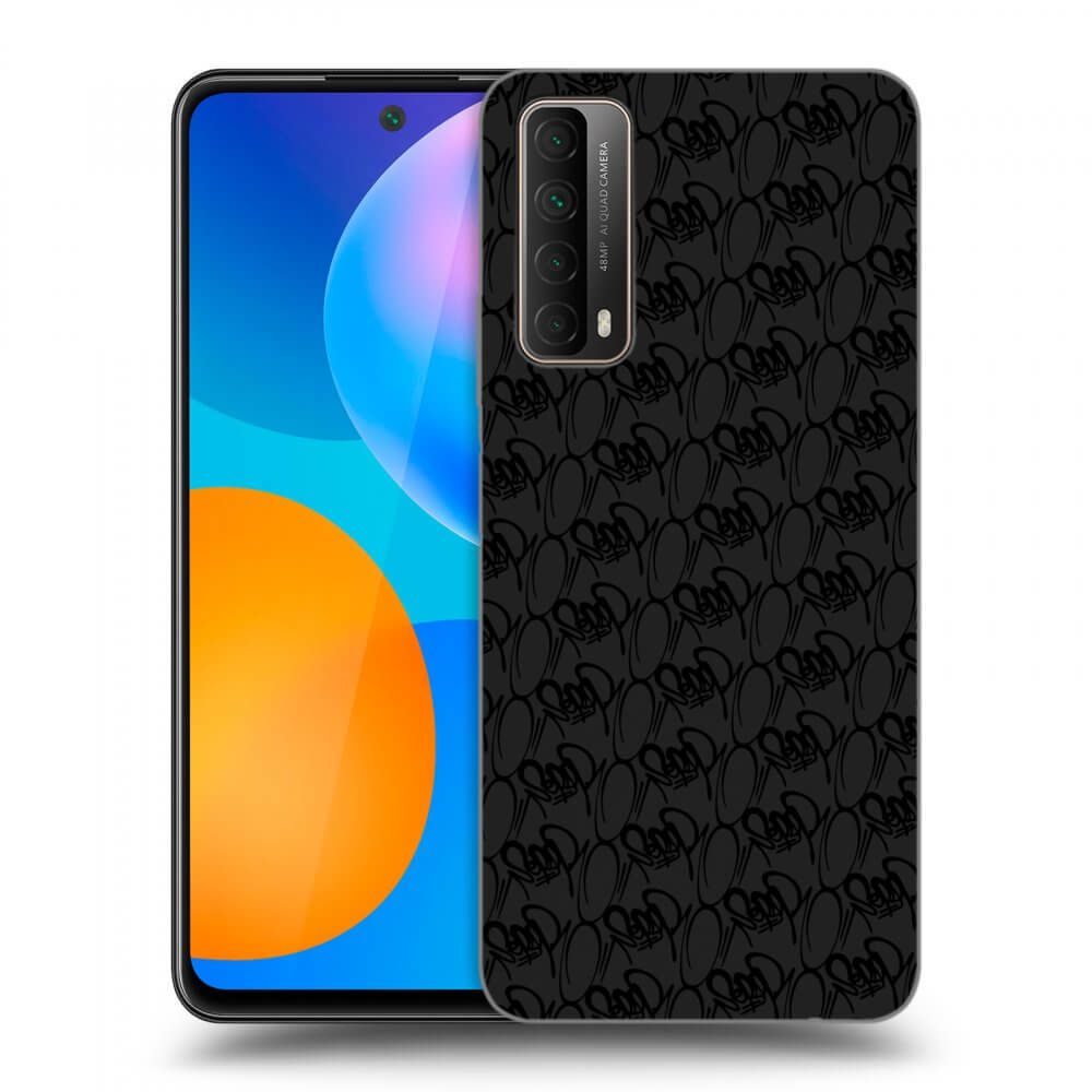 Picasee silikónový čierny obal pre Huawei P Smart 2021 - Separ - Black On Black 2