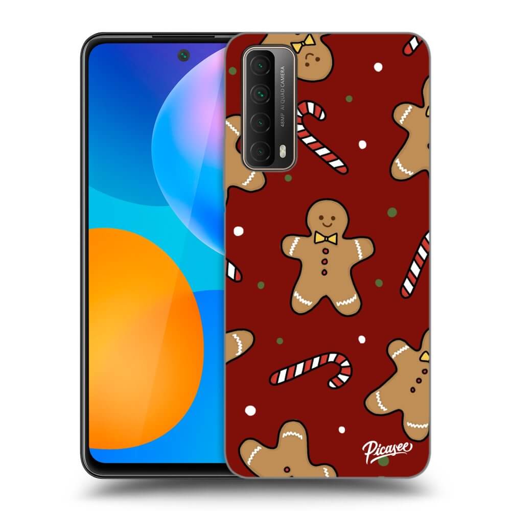 Picasee silikónový čierny obal pre Huawei P Smart 2021 - Gingerbread 2