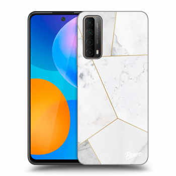 Obal pre Huawei P Smart 2021 - White tile