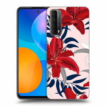 Obal pre Huawei P Smart 2021 - Red Lily