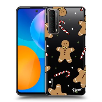 Picasee silikónový prehľadný obal pre Huawei P Smart 2021 - Gingerbread