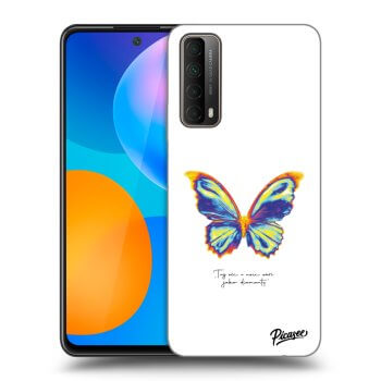 Picasee ULTIMATE CASE pro Huawei P Smart 2021 - Diamanty White