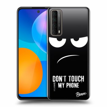 Picasee silikónový prehľadný obal pre Huawei P Smart 2021 - Don't Touch My Phone