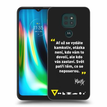 Obal pre Motorola Moto G9 Play - Kazma - SVĚT PATŘÍ TĚM, CO SE NEPOSEROU