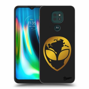 Obal pre Motorola Moto G9 Play - EARTH - Gold Alien 3.0