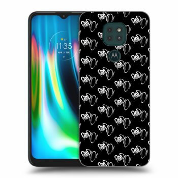 Obal pre Motorola Moto G9 Play - Separ - White On Black