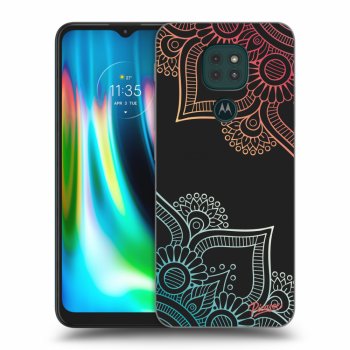 Obal pre Motorola Moto G9 Play - Flowers pattern