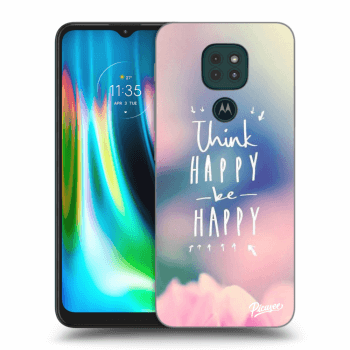 Obal pre Motorola Moto G9 Play - Think happy be happy