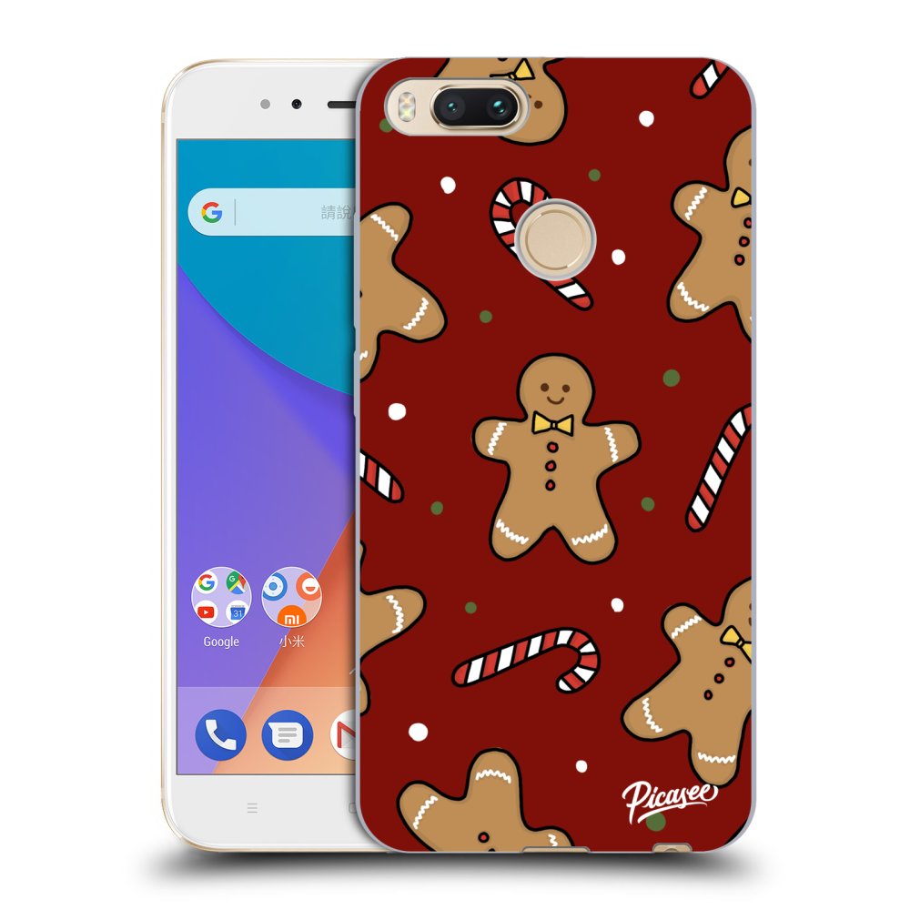 Picasee silikónový prehľadný obal pre Xiaomi Mi A1 Global - Gingerbread 2