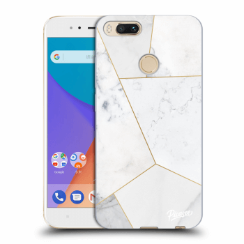 Obal pre Xiaomi Mi A1 Global - White tile