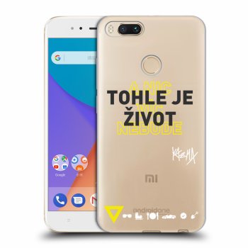 Obal pre Xiaomi Mi A1 Global - Kazma - TOHLE JE ŽIVOT A NIC VÍC NEBUDE