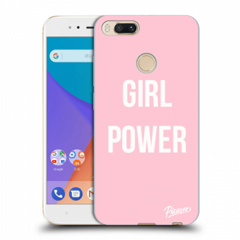 Picasee silikónový prehľadný obal pre Xiaomi Mi A1 Global - Girl power