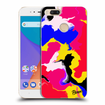 Picasee silikónový prehľadný obal pre Xiaomi Mi A1 Global - Watercolor