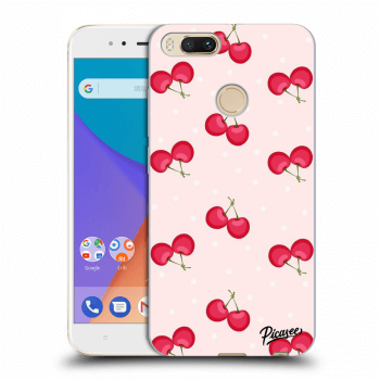 Picasee silikónový prehľadný obal pre Xiaomi Mi A1 Global - Cherries