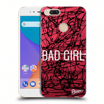 Picasee silikónový prehľadný obal pre Xiaomi Mi A1 Global - Bad girl