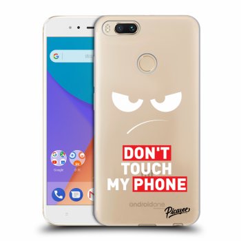 Obal pre Xiaomi Mi A1 Global - Angry Eyes - Transparent