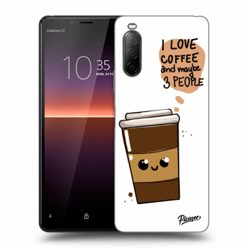 Obal pre Sony Xperia 10 II - Cute coffee