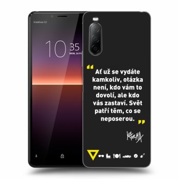 Obal pre Sony Xperia 10 II - Kazma - SVĚT PATŘÍ TĚM, CO SE NEPOSEROU