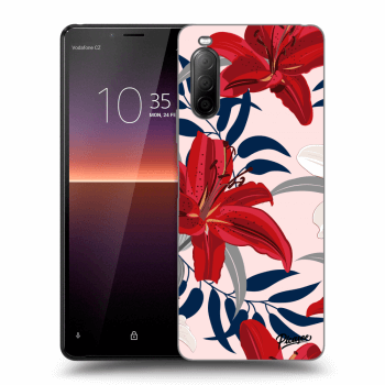 Obal pre Sony Xperia 10 II - Red Lily
