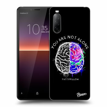 Obal pre Sony Xperia 10 II - Brain - White