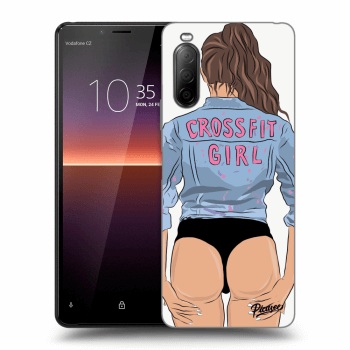 Obal pre Sony Xperia 10 II - Crossfit girl - nickynellow