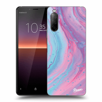 Obal pre Sony Xperia 10 II - Pink liquid