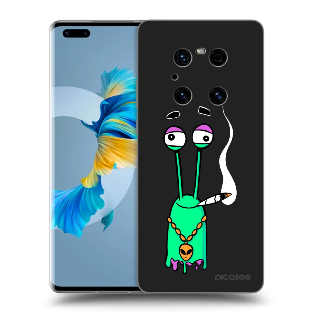 Picasee silikónový čierny obal pre Huawei Mate 40 Pro - Earth - Sám doma