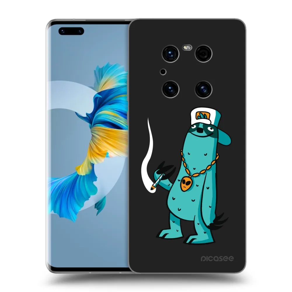 Picasee silikónový čierny obal pre Huawei Mate 40 Pro - Earth - Je mi fajn