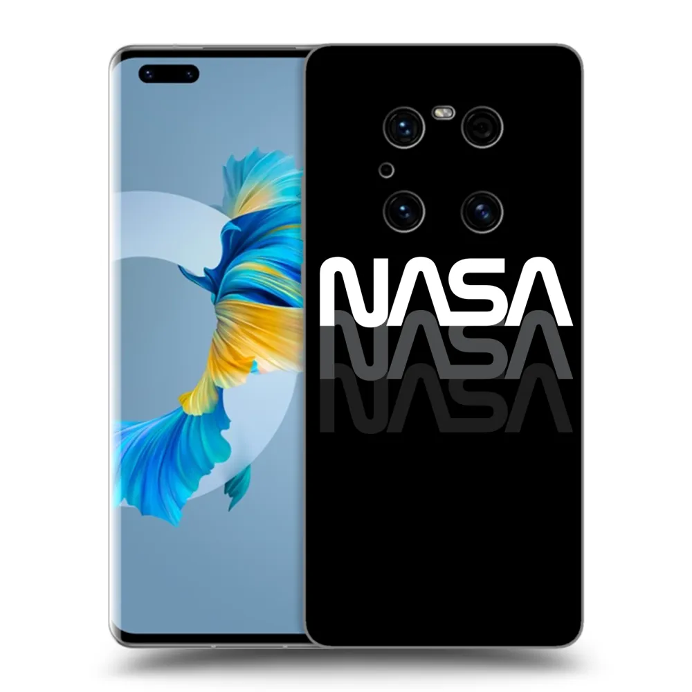 Silikónový prehľadný obal pre Huawei Mate 40 Pro - NASA Triple