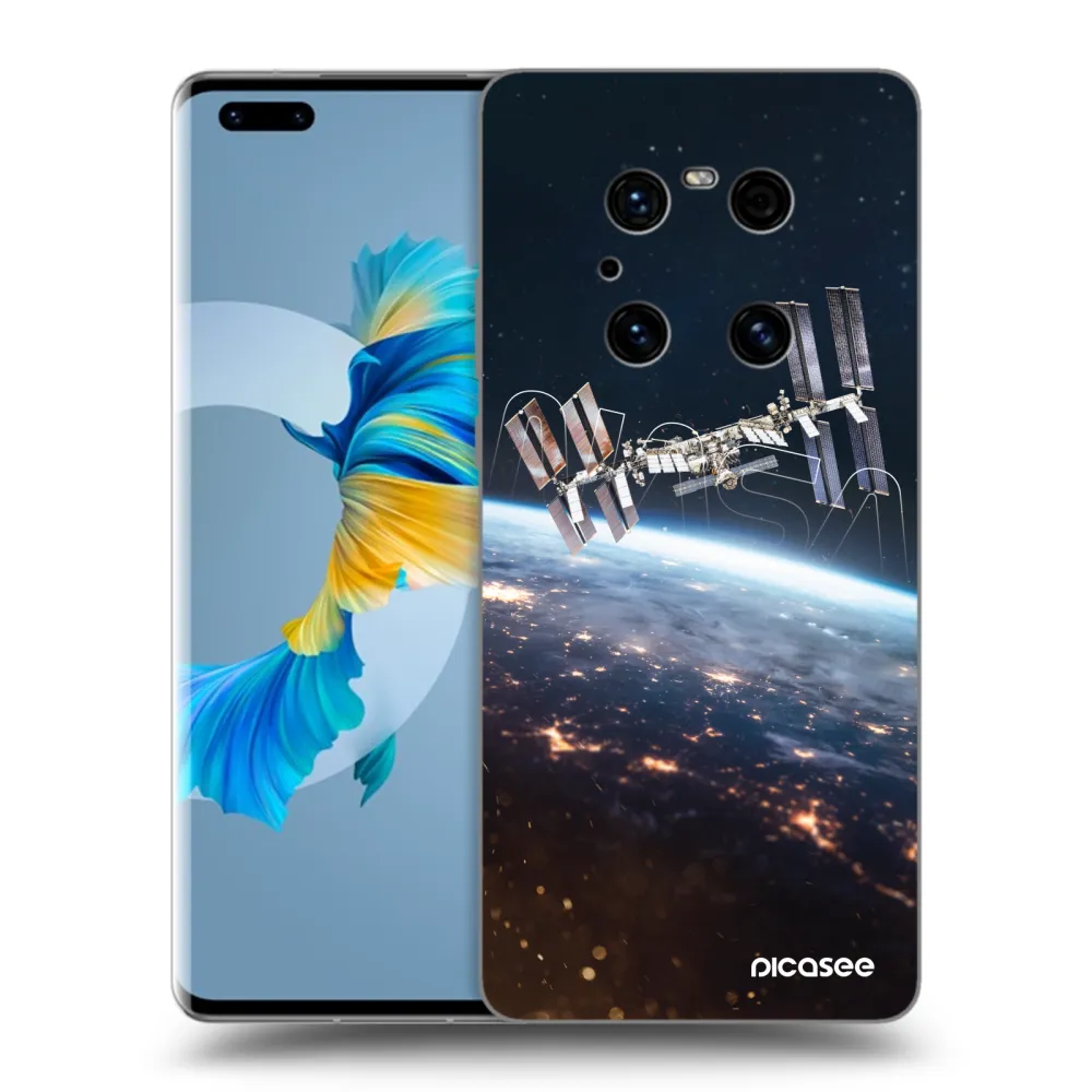 Silikónový prehľadný obal pre Huawei Mate 40 Pro - Station