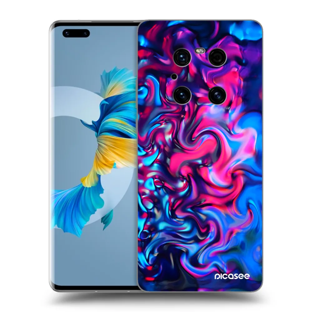 Silikónový prehľadný obal pre Huawei Mate 40 Pro - Redlight