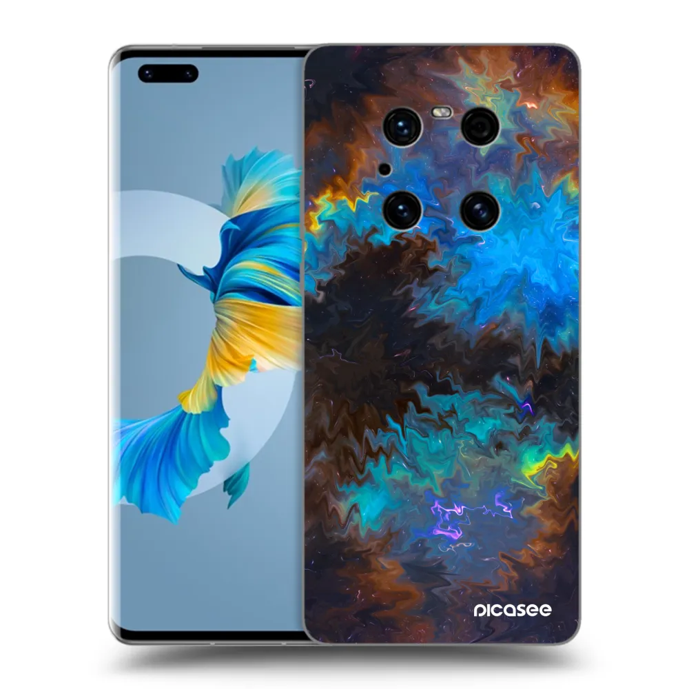 Picasee silikónový čierny obal pre Huawei Mate 40 Pro - Space