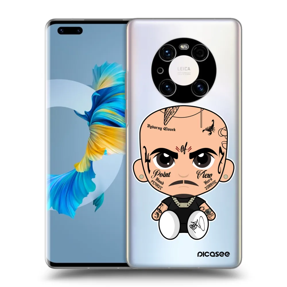 Silikónový prehľadný obal pre Huawei Mate 40 Pro - Separ