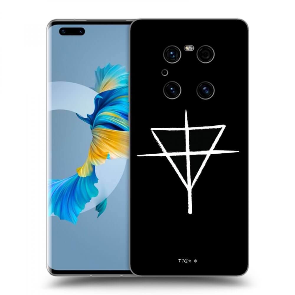 Picasee silikónový čierny obal pre Huawei Mate 40 Pro - ONEMANSHOW THE GAME
