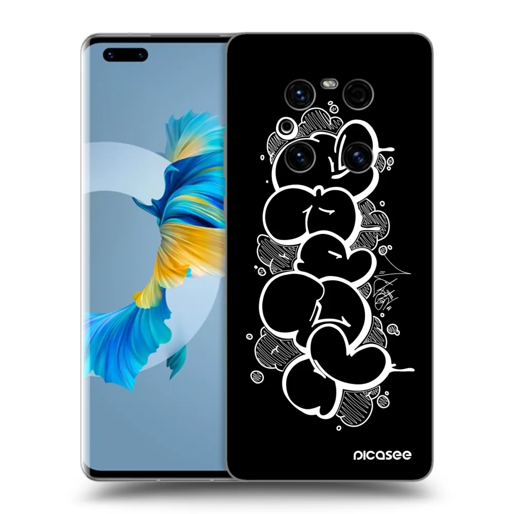 Silikónový prehľadný obal pre Huawei Mate 40 Pro - Throw UP