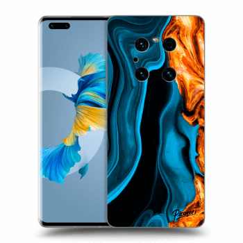 Obal pre Huawei Mate 40 Pro - Gold blue