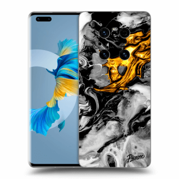 Obal pre Huawei Mate 40 Pro - Black Gold 2