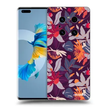 Obal pre Huawei Mate 40 Pro - Purple Leaf