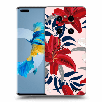 Obal pre Huawei Mate 40 Pro - Red Lily