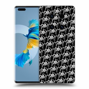 Obal pre Huawei Mate 40 Pro - Separ - White On Black 2
