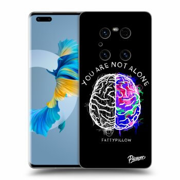 Obal pre Huawei Mate 40 Pro - Brain - White
