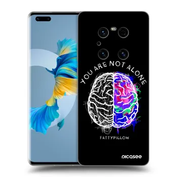 Obal pre Huawei Mate 40 Pro - Brain - White