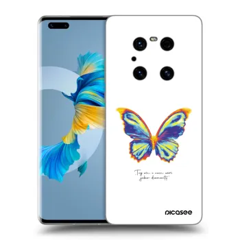 Obal pre Huawei Mate 40 Pro - Diamanty White