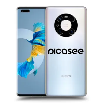 Picasee silikónový prehľadný obal pre Huawei Mate 40 Pro - Picasee - new logo - black