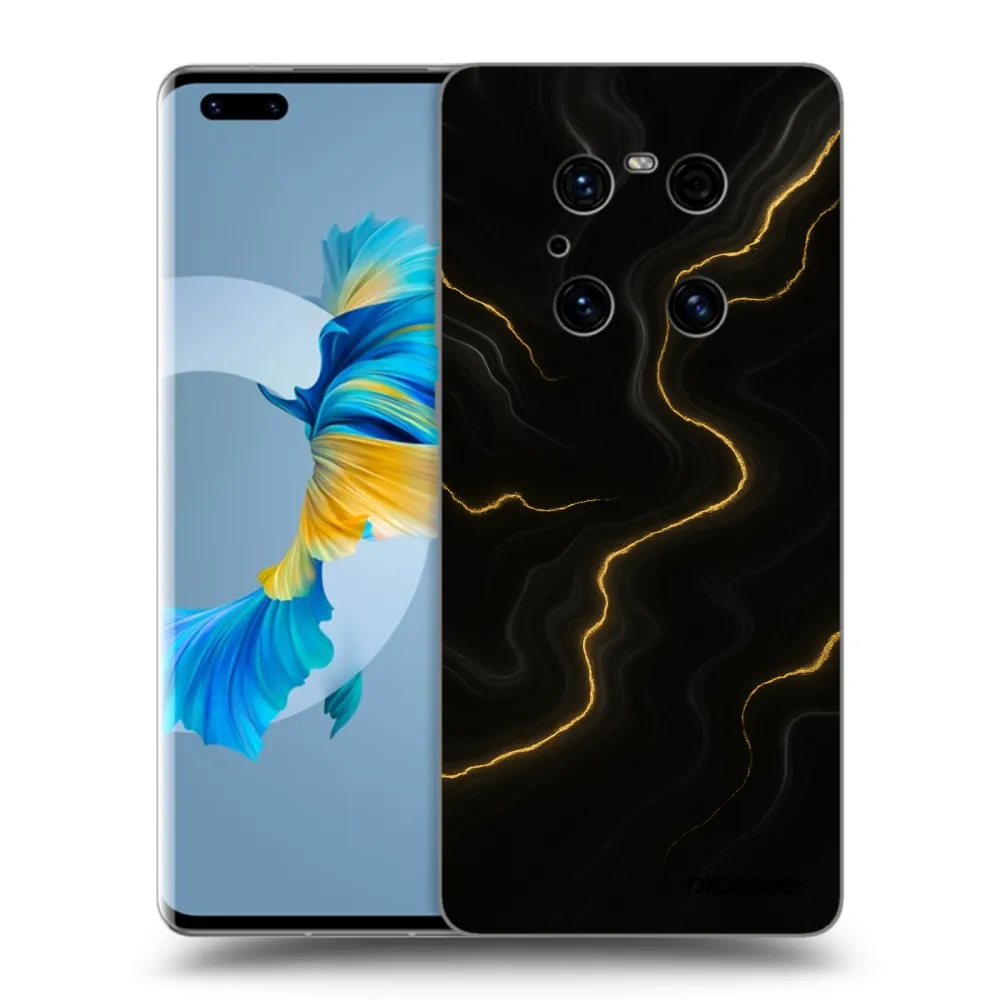 Silikónový prehľadný obal pre Huawei Mate 40 Pro - Thunder