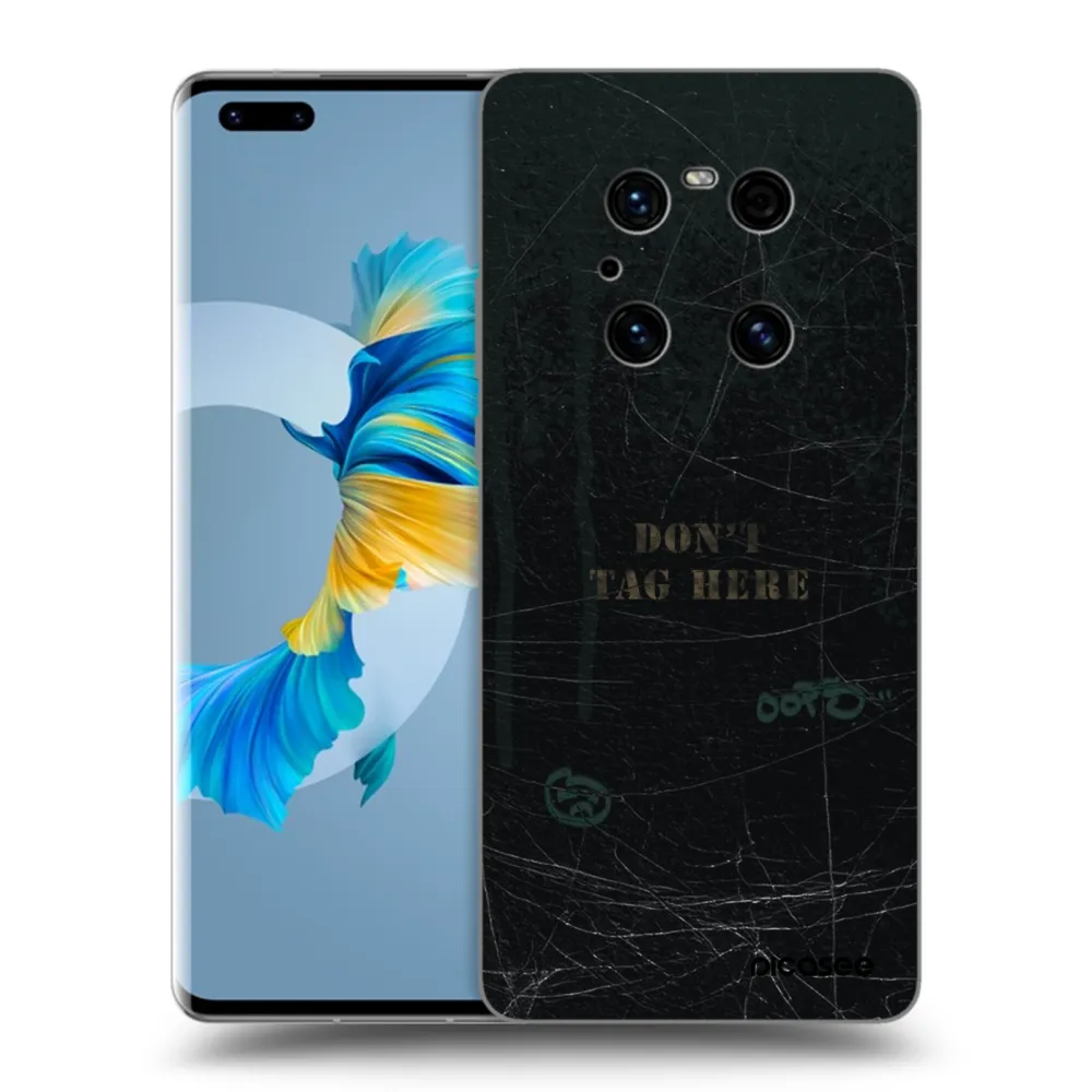 Silikónový prehľadný obal pre Huawei Mate 40 Pro - DON´T TAG